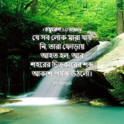 Picture 04 - 1 চমূৱেল 5:12 BENIRV - যে সব লোক মারা যায় - Bible Verse Picture