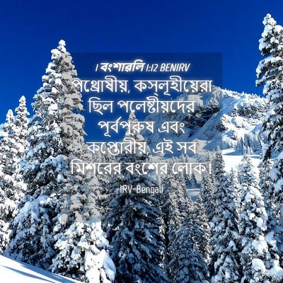 Picture 04 - 1 বংশাৱলি 1:12 BENIRV - পথ্রোষীয়, - Bible Verse Picture