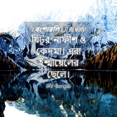 Picture 04 - 1 বংশাৱলি 1:31 BENIRV - যিটূর, নাফীশ ও - Bible Verse Picture
