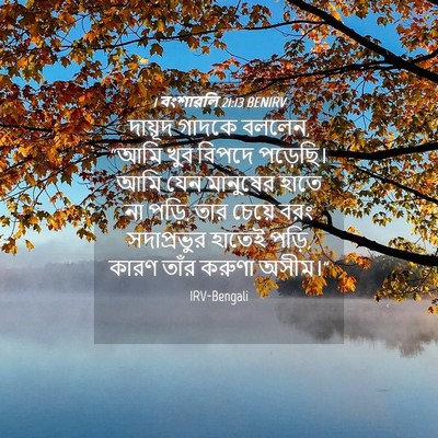 Picture 04 - 1 বংশাৱলি 21:13 BENIRV - দায়ূদ গাদকে - Bible Verse Picture