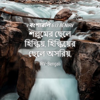 Picture 04 - 1 বংশাৱলি 6:13 BENIRV - শল্লুমের ছেলে - Bible Verse Picture