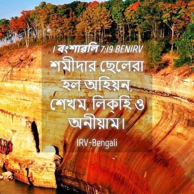 Picture 04 - 1 বংশাৱলি 7:19 BENIRV - শমীদার ছেলেরা হল - Bible Verse Picture