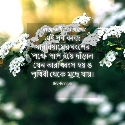 Picture 04 - 1 ৰাজাৱলী 13:34 BENIRV - এই সব কাজ - Bible Verse Picture