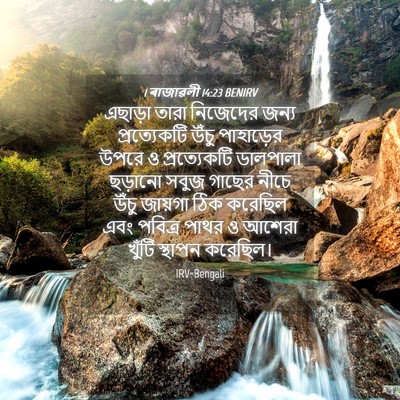 Picture 04 - 1 ৰাজাৱলী 14:23 BENIRV - এছাড়া তারা - Bible Verse Picture