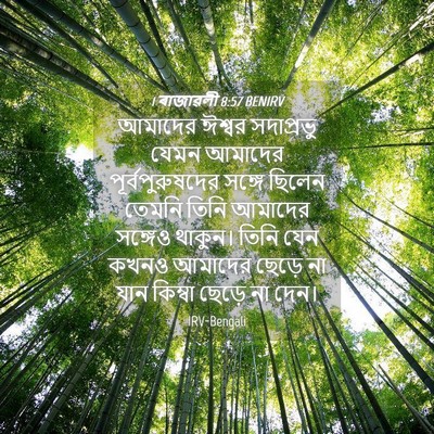 Picture 04 - 1 ৰাজাৱলী 8:57 BENIRV - আমাদের ঈশ্বর - Bible Verse Picture
