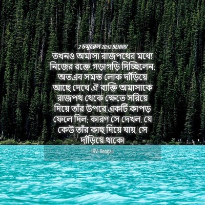 Picture 04 - 2 চমূৱেল 20:12 BENIRV - তখনও অমাসা - Bible Verse Picture