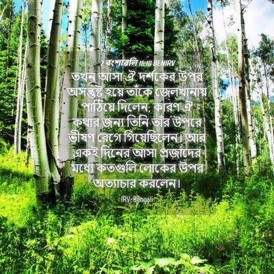 Picture 04 - 2 বংশাৱলি 16:10 BENIRV - তখন আসা ঐ দর্শকের - Bible Verse Picture