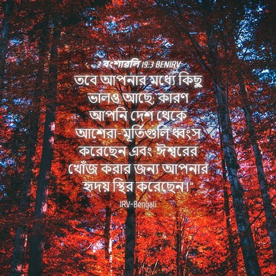 Picture 04 - 2 বংশাৱলি 19:3 BENIRV - তবে আপনার মধ্যে - Bible Verse Picture