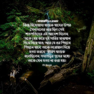 Picture 04 - 2 ৰাজাৱলি 11:15 BENIRV - কিন্তু যিহোয়াদা - Bible Verse Picture