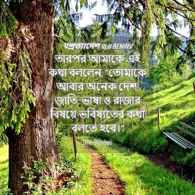 Picture 04 - पপ্রত্যাদেশ 10:11 BENIRV - তারপর আমাকে এই কথা - Bible Verse Picture