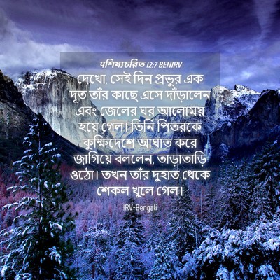 Picture 04 - पশিষ্যচরিত 12:7 BENIRV - দেখো, সেই দিন - Bible Verse Picture