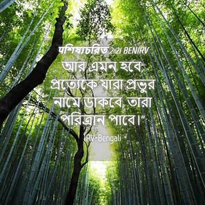 Picture 04 - पশিষ্যচরিত 2:21 BENIRV - আর এমন হবে, - Bible Verse Picture