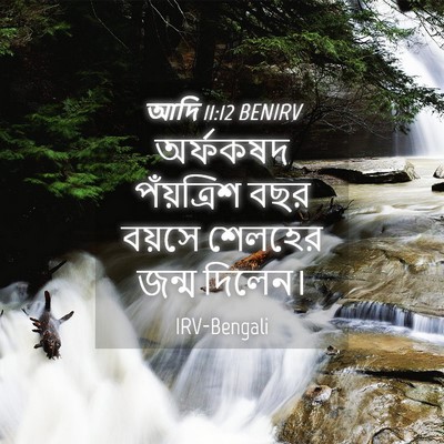 Picture 04 - আদি 11:12 BENIRV - অর্ফকষদ পঁয়ত্রিশ - Bible Verse Picture