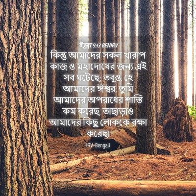 Picture 04 - ইজ্ৰা 9:13 BENIRV - কিন্তু আমাদের সকল - Bible Verse Picture
