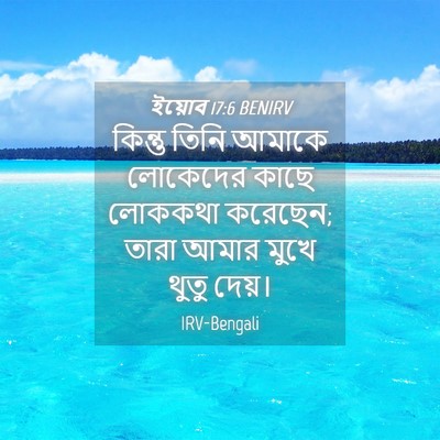 Picture 04 - ইয়োব 17:6 BENIRV - কিন্তু তিনি আমাকে - Bible Verse Picture