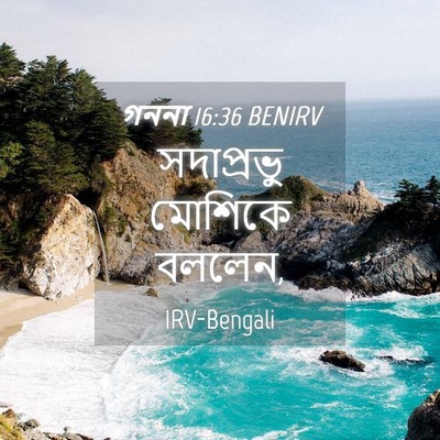 Picture 04 - গননা 16:36 BENIRV - সদাপ্রভু মোশিকে - Bible Verse Picture