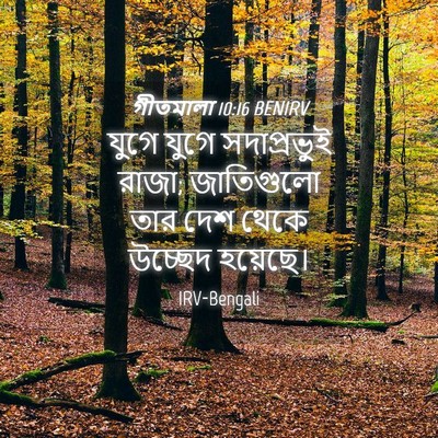 Picture 04 - গীতমালা 10:16 BENIRV - যুগে যুগে - Bible Verse Picture