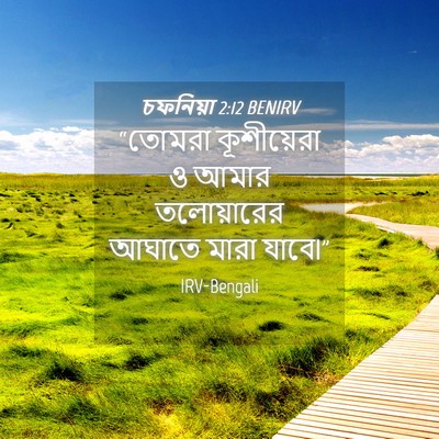 Picture 04 - চফনিয়া 2:12 BENIRV - “তোমরা কূশীয়েরা - Bible Verse Picture