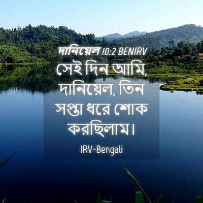 Picture 04 - দানিয়েল 10:2 BENIRV - সেই দিন আমি, - Bible Verse Picture