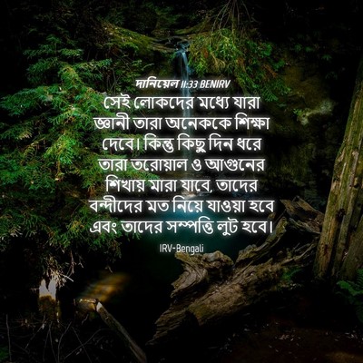 Picture 04 - দানিয়েল 11:33 BENIRV - সেই লোকদের মধ্যে - Bible Verse Picture