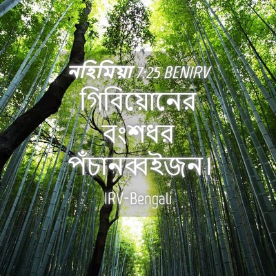 Picture 04 - নহিমিয়া 7:25 BENIRV - গিবিয়োনের বংশধর - Bible Verse Picture