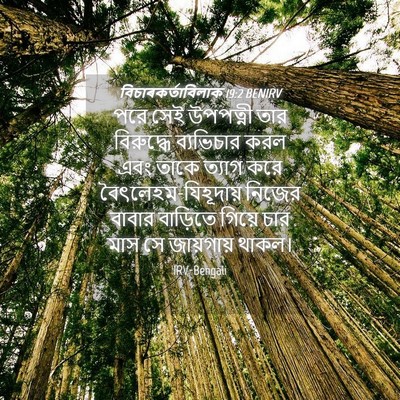 Picture 04 - বিচাৰকর্তাবিলাক 19:2 BENIRV - পরে সেই উপপত্নী - Bible Verse Picture