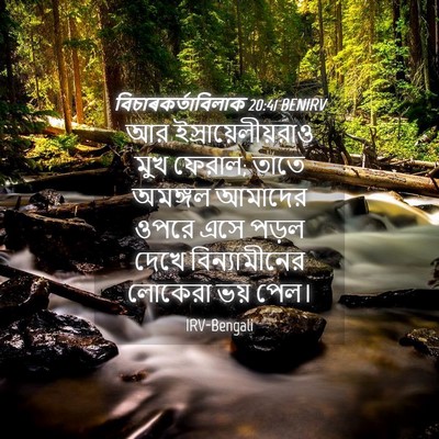Picture 04 - বিচাৰকর্তাবিলাক 20:41 BENIRV - আর - Bible Verse Picture