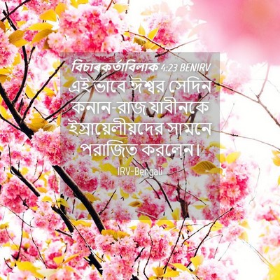 Picture 04 - বিচাৰকর্তাবিলাক 4:23 BENIRV - এই ভাবে ঈশ্বর - Bible Verse Picture