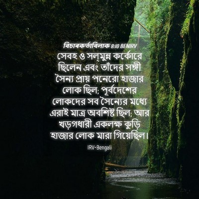 Picture 04 - বিচাৰকর্তাবিলাক 8:10 BENIRV - সেবহ ও সল্‌মুন্ন - Bible Verse Picture