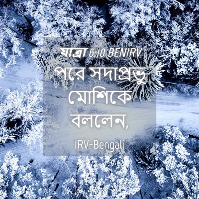 Picture 04 - যাত্ৰা 6:10 BENIRV - পরে সদাপ্রভু - Bible Verse Picture
