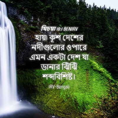 Picture 04 - যিচয়া 18:1 BENIRV - হায়! কূশ দেশের - Bible Verse Picture