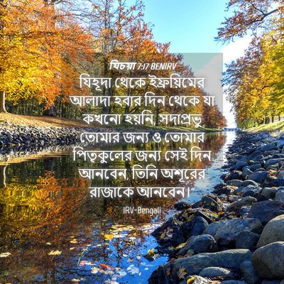Picture 04 - যিচয়া 7:17 BENIRV - যিহূদা থেকে - Bible Verse Picture