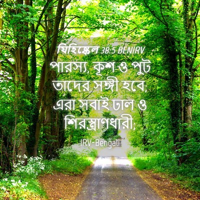 Picture 04 - যিহিষ্কেল 38:5 BENIRV - পারস্য, কূশ ও পুট - Bible Verse Picture