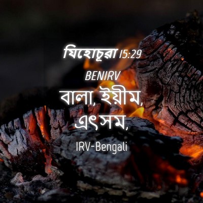 Picture 04 - যিহোচূৱা 15:29 BENIRV - বালা, ইয়ীম, - Bible Verse Picture