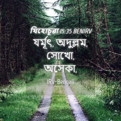 Picture 04 - যিহোচূৱা 15:35 BENIRV - যর্মূৎ, অদুল্লম, - Bible Verse Picture
