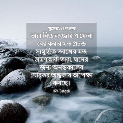 Picture 04 - যুদের 1:13 BENIRV - তারা নিজ লজ্জারূপ - Bible Verse Picture