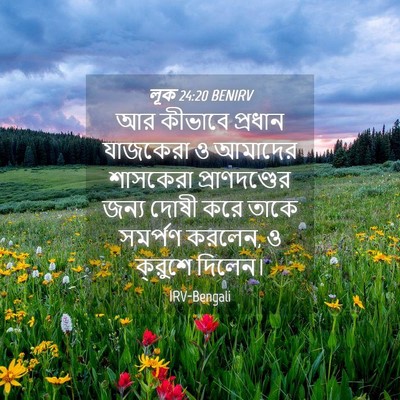 Picture 04 - লূক 24:20 BENIRV - আর কীভাবে প্রধান - Bible Verse Picture