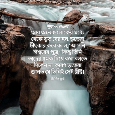 Picture 04 - লূক 4:41 BENIRV - আর অনেক লোকের - Bible Verse Picture