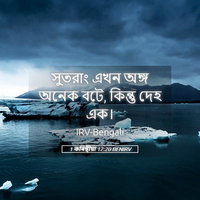 Picture 05 - 1 কৰিন্থীয়া 12:20 BENIRV - সুতরাং এখন অঙ্গ - Bible Verse Picture
