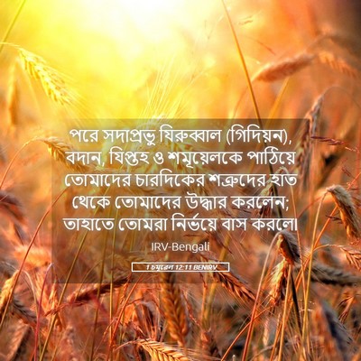 Picture 05 - 1 চমূৱেল 12:11 BENIRV - পরে সদাপ্রভু - Bible Verse Picture