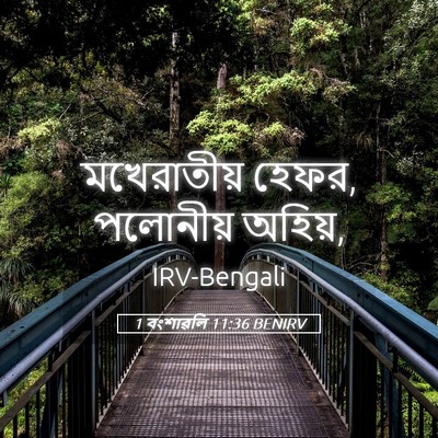 Picture 05 - 1 বংশাৱলি 11:36 BENIRV - মখেরাতীয় হেফর, - Bible Verse Picture