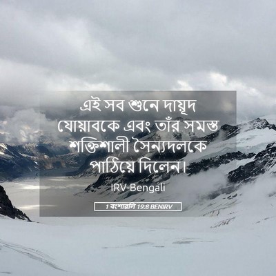 Picture 05 - 1 বংশাৱলি 19:8 BENIRV - এই সব শুনে দায়ূদ - Bible Verse Picture