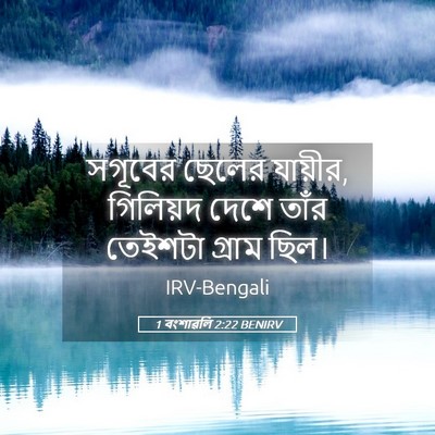Picture 05 - 1 বংশাৱলি 2:22 BENIRV - সগূবের ছেলের - Bible Verse Picture