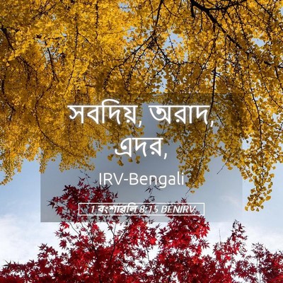 Picture 05 - 1 বংশাৱলি 8:15 BENIRV - সবদিয়, অরাদ, - Bible Verse Picture