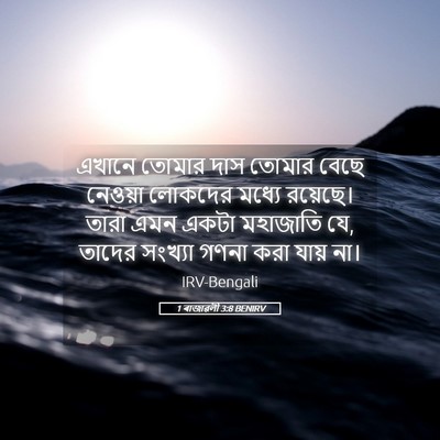 Picture 05 - 1 ৰাজাৱলী 3:8 BENIRV - এখানে তোমার দাস - Bible Verse Picture