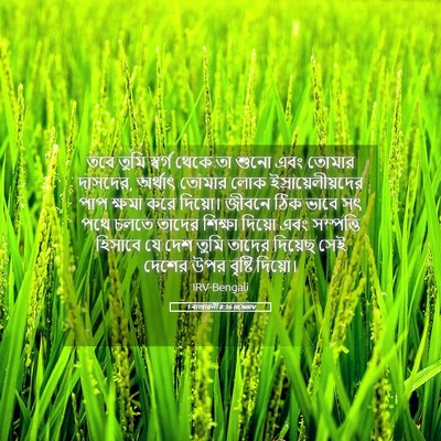 Picture 05 - 1 ৰাজাৱলী 8:36 BENIRV - তবে তুমি স্বর্গ - Bible Verse Picture