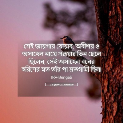 Picture 05 - 2 চমূৱেল 2:18 BENIRV - সেই জায়গায় - Bible Verse Picture