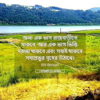Picture 05 - 2 বংশাৱলি 23:5 BENIRV - অন্য এক ভাগ - Bible Verse Picture