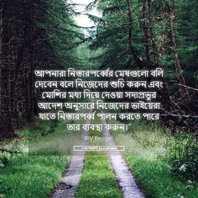 Picture 05 - 2 বংশাৱলি 35:6 BENIRV - আপনারা - Bible Verse Picture