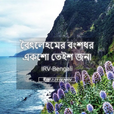 Picture 05 - ইজ্ৰা 2:21 BENIRV - বৈৎলেহমের বংশধর - Bible Verse Picture
